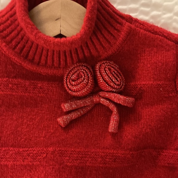 wool knitted pullover for girls - Picture 3 of 4